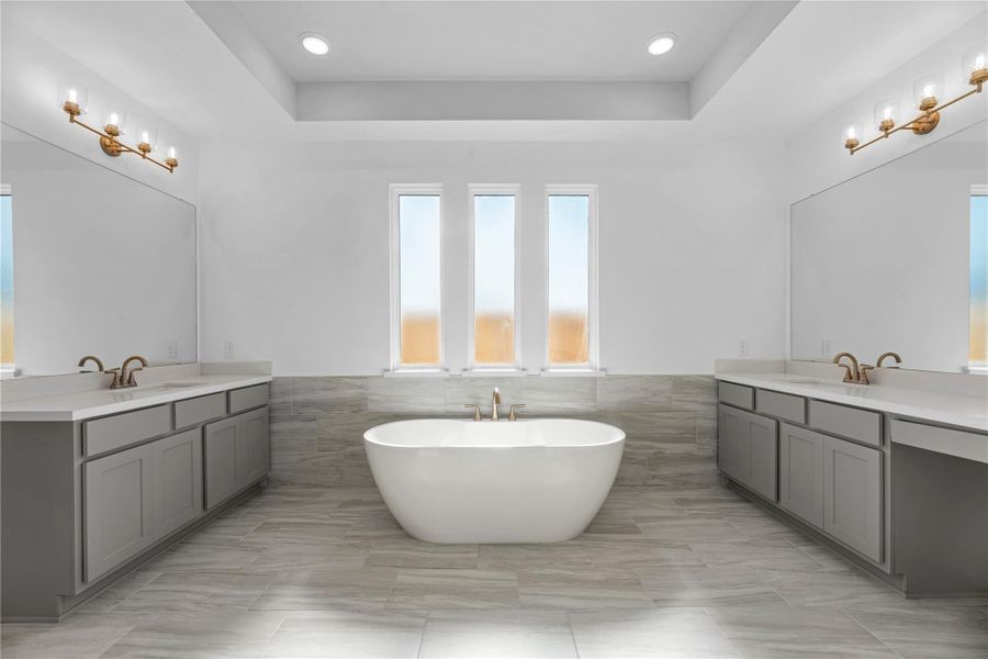 Furnished interior view inside a new home in Sienna, Missouri City (Image 4). Furnished interior view inside a new home in Sienna, Missouri City (Image 4).