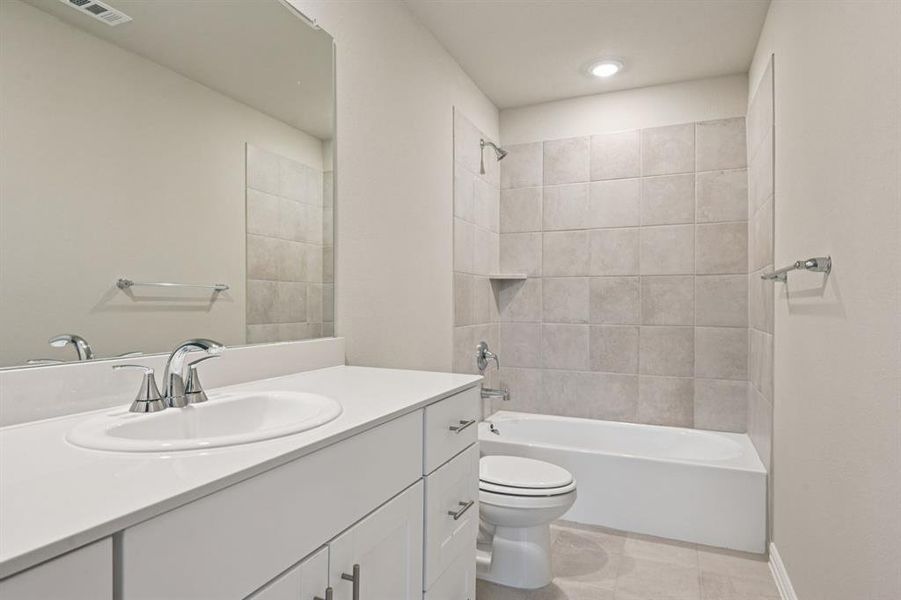 Photo is not of the actual home, but is an inspirational photo of builder’s model home and may depict options, furnishings, and/or decorator features that are not included.