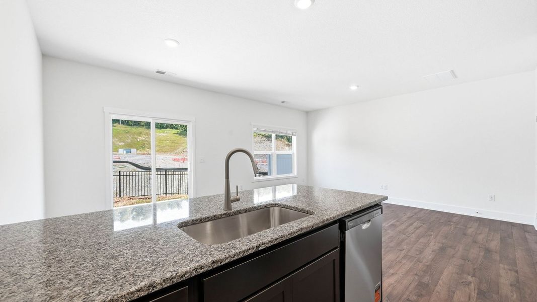 Furnished interior view inside a new home in Cherokee Crossing, Kodak (Image 5).