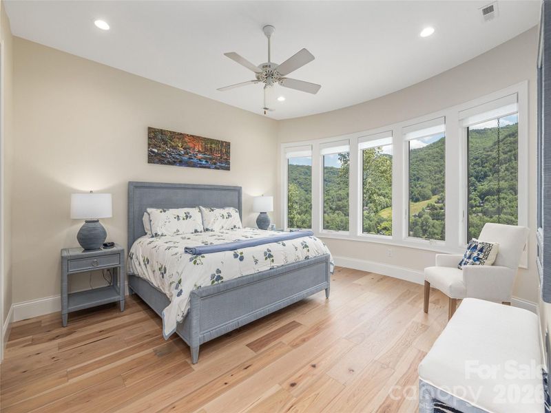 Furnished interior view inside a new home in , Maggie Valley (Image 16).