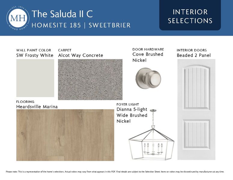 Sample of building materials used in homes in Sweetbrier, Durham (Image 12).