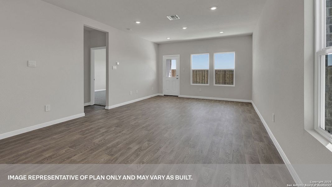 Spacious, unfurnished interior of a new home in Whisper South, San Marcos (Image 27).