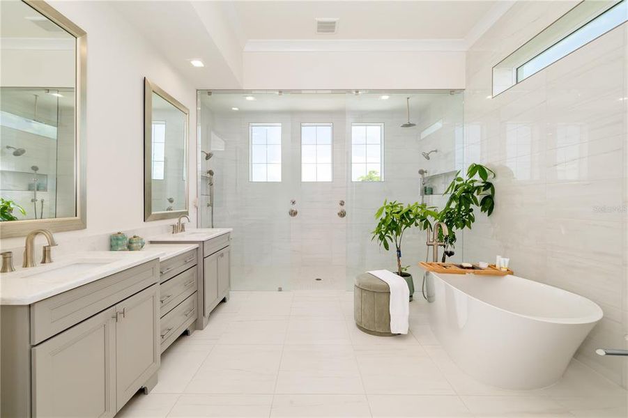 Furnished interior view inside a new home in , Palmetto (Image 46).