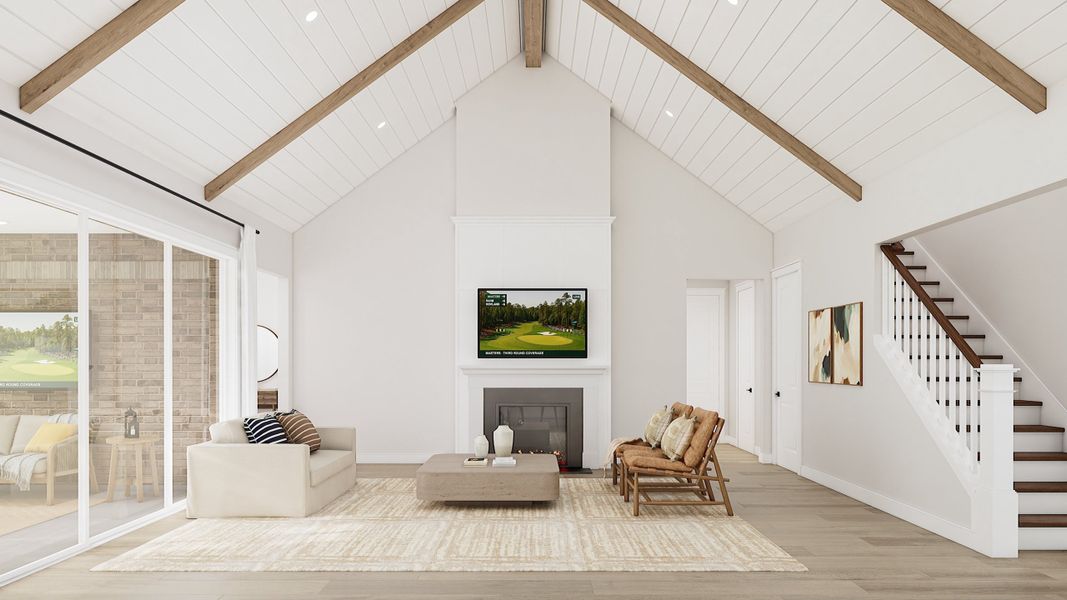 Representative furnished interior of a home built from the Mykonos by K. Hovnanian® Homes in Monterra, Rockwall (Image 14). Representative furnished interior of a home built from the Mykonos by K. Hovnanian® Homes in Monterra, Rockwall (Image 14).