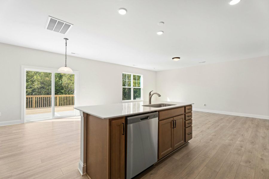 Furnished interior view inside a new home in Cottages at Piper Village, Trinity (Image 8).