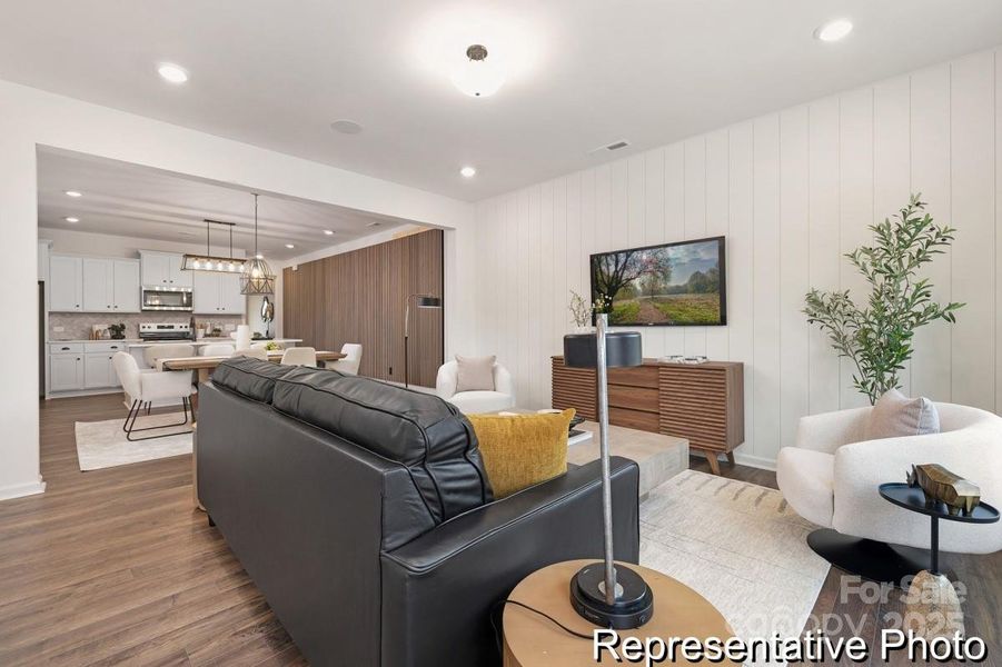 Furnished interior view inside a new home in Autumn Ridge, High Shoals (Image 9). Furnished interior view inside a new home in Autumn Ridge, High Shoals (Image 9).