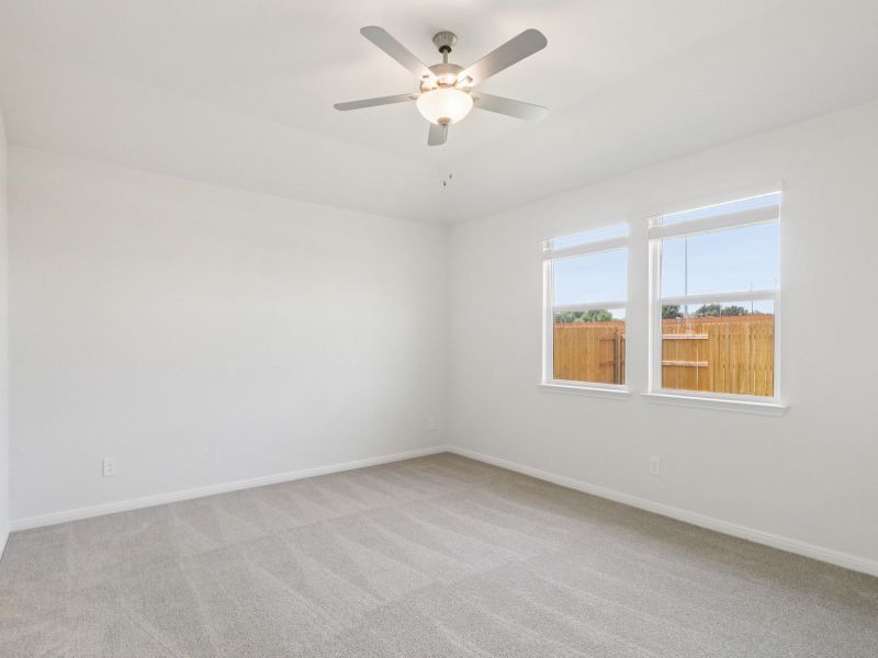 Spacious, unfurnished interior of a new home in Prairie Winds - Executive Collection, Hutto (Image 10).