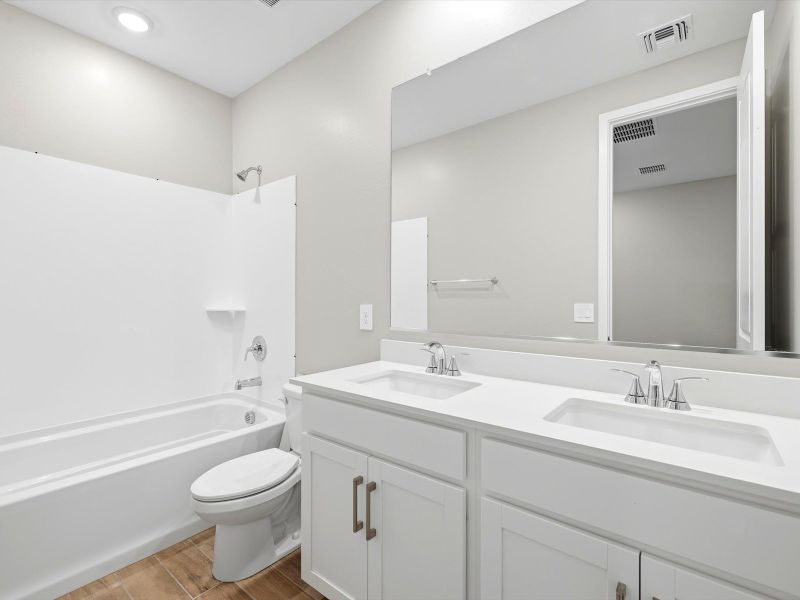 Furnished interior view inside a new home in Silva Farms - Estate Series, Goodyear (Image 5).