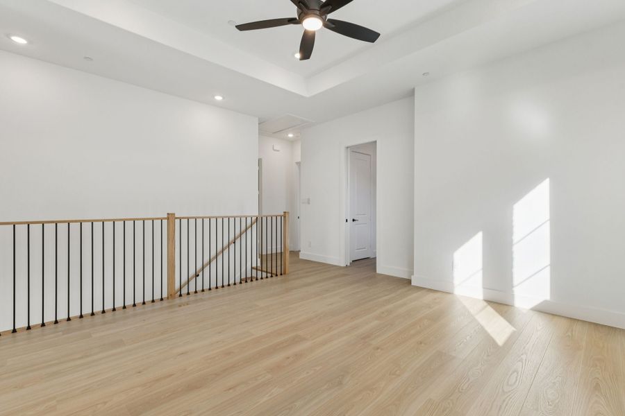 Spacious, unfurnished interior of a new home in Newman Village Townhomes, Frisco (Image 25). Spacious, unfurnished interior of a new home in Newman Village Townhomes, Frisco (Image 25).