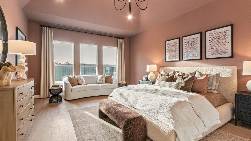 Representative furnished interior of a home built from the Villanova by DRB Homes in Brookewater, Rosenberg (Image 11). Representative furnished interior of a home built from the Villanova by DRB Homes in Brookewater, Rosenberg (Image 11).