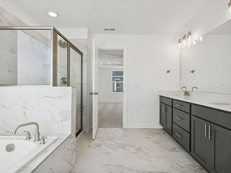 Furnished interior view inside a new home in Sage Farms, White House (Image 13).