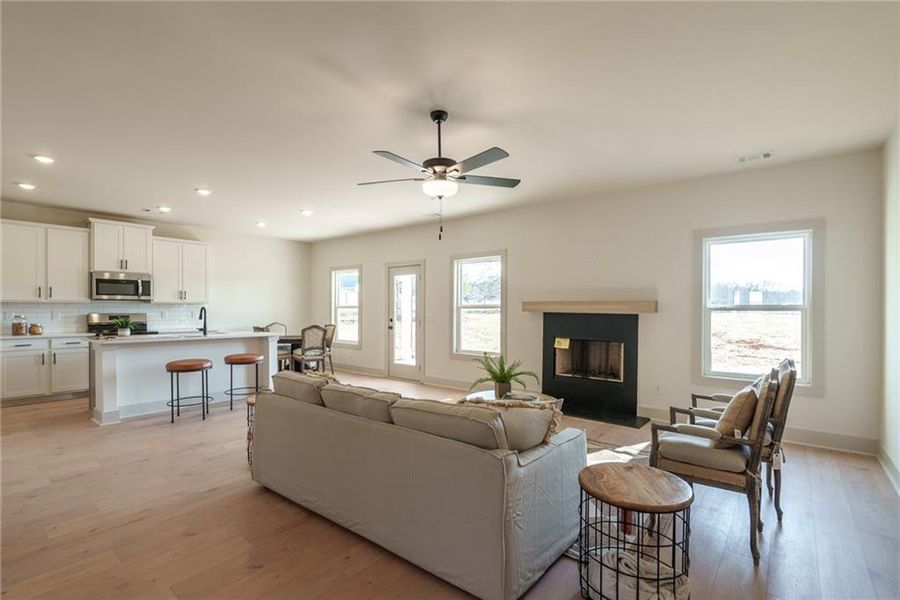 Furnished interior view inside a new home in , Good Hope (Image 17).