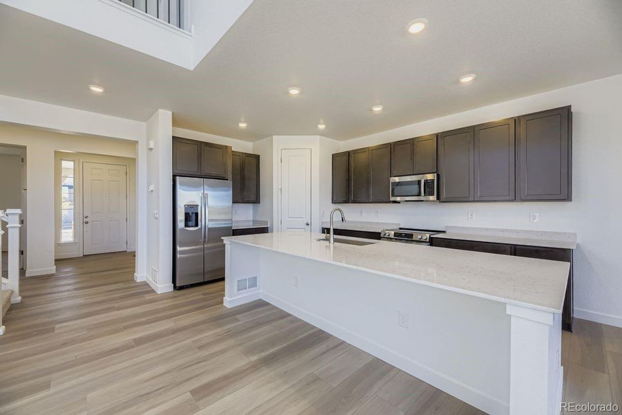 Furnished interior view inside a new home in Ken-Caryl Ranch: The Monarch Collection, Littleton (Image 5). Furnished interior view inside a new home in Ken-Caryl Ranch: The Monarch Collection, Littleton (Image 5).