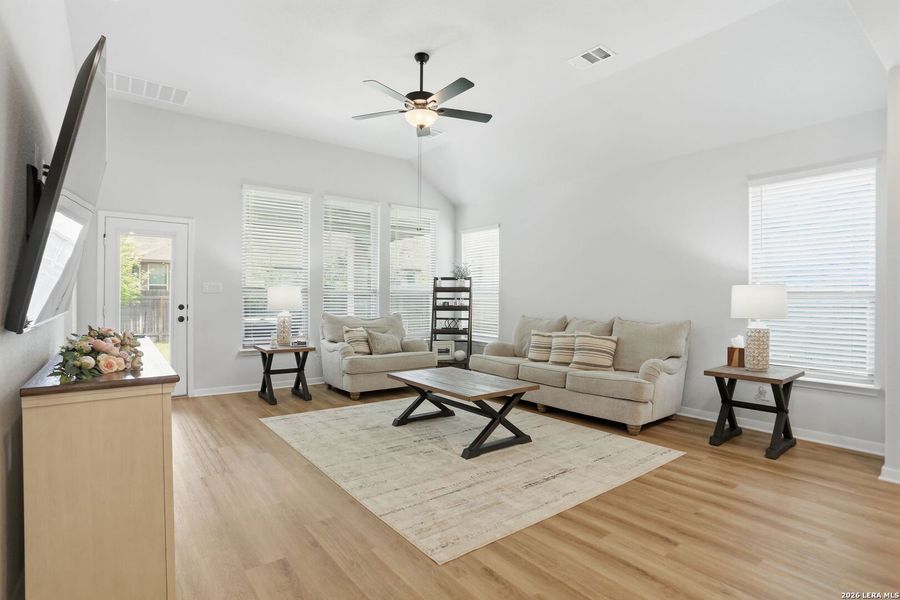 Furnished interior view inside a new home in Davis Ranch, San Antonio (Image 31).