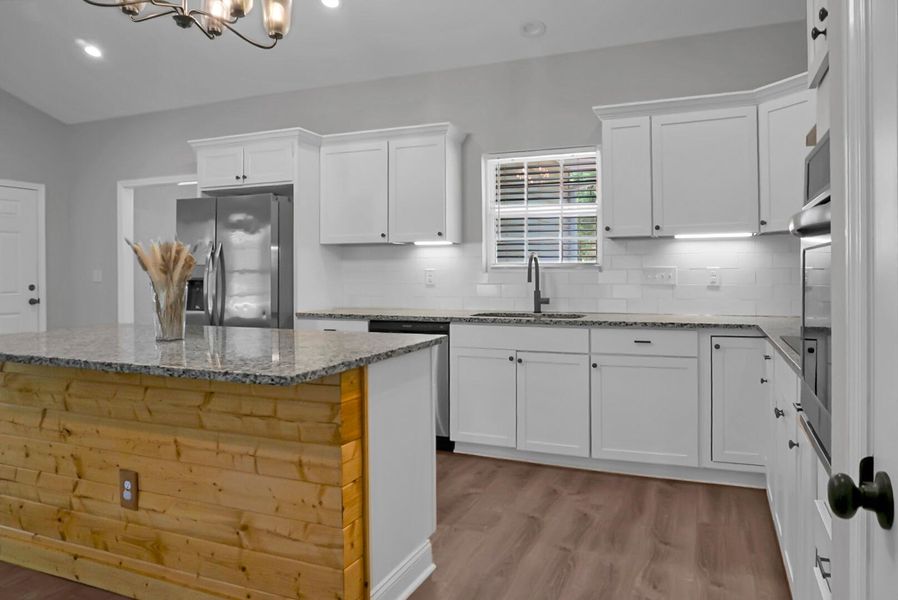 Furnished interior view inside a new home in , Walterboro (Image 15). Furnished interior view inside a new home in , Walterboro (Image 15).
