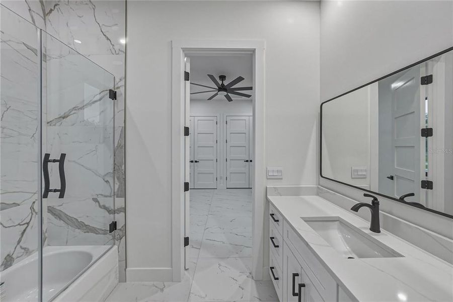 Furnished interior view inside a new home in , Dover (Image 52).