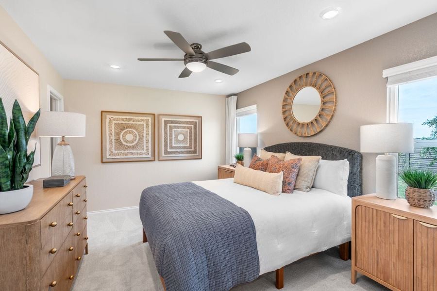 Representative furnished interior of a home built from the 1361 by KB Home in Watermill-Heritage Collection, Uhland (Image 9). Representative furnished interior of a home built from the 1361 by KB Home in Watermill-Heritage Collection, Uhland (Image 9).