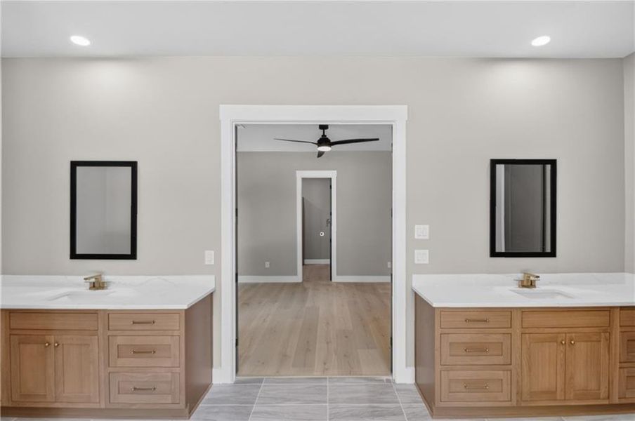 Furnished interior view inside a new home in , Stone Mountain (Image 68).