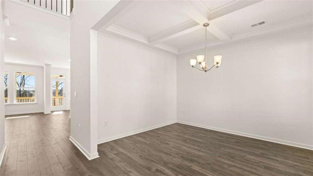 Spacious, unfurnished interior of a new home in Water Oak Estates, Lawrenceville (Image 35).