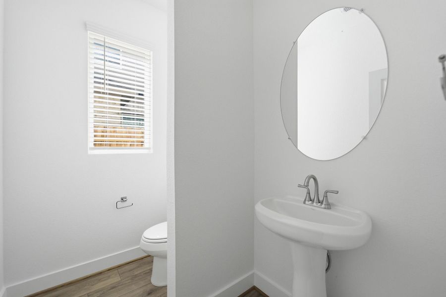 Furnished interior view inside a new home in Sundance Cove, Crosby (Image 6).
