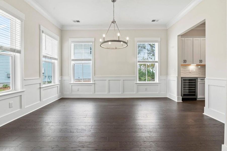 Spacious, unfurnished interior of a new home in Fiddler Cove, Mount Pleasant (Image 8). Spacious, unfurnished interior of a new home in Fiddler Cove, Mount Pleasant (Image 8).