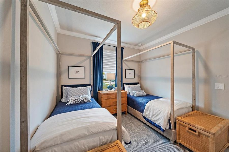 Furnished interior view inside a new home in , Venice (Image 38).