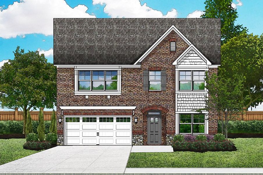 Elevation F4 - Optional Trellis