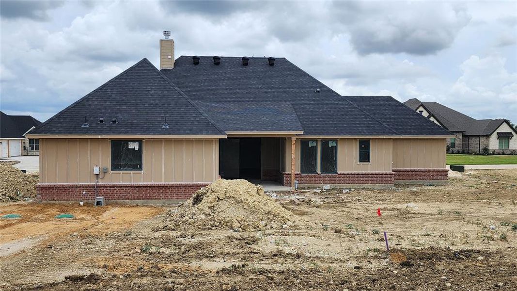 In-progress construction of a new home in Paloma Ranches, New Fairview, TX (Image 13).