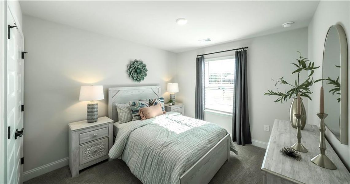 Furnished interior view inside a new home in Canterbury Villas, Carrollton (Image 18).