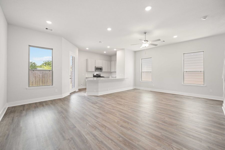 Patton Floorplan - Family Room