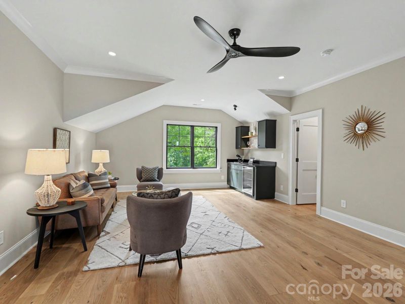 Furnished interior view inside a new home in , Charlotte (Image 19). Furnished interior view inside a new home in , Charlotte (Image 19).