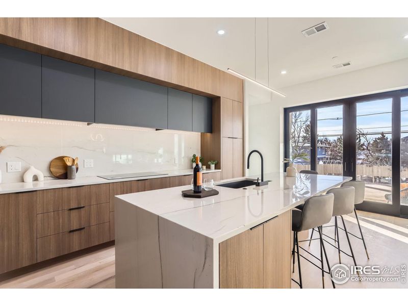 Furnished interior view inside a new home in , Boulder (Image 20).