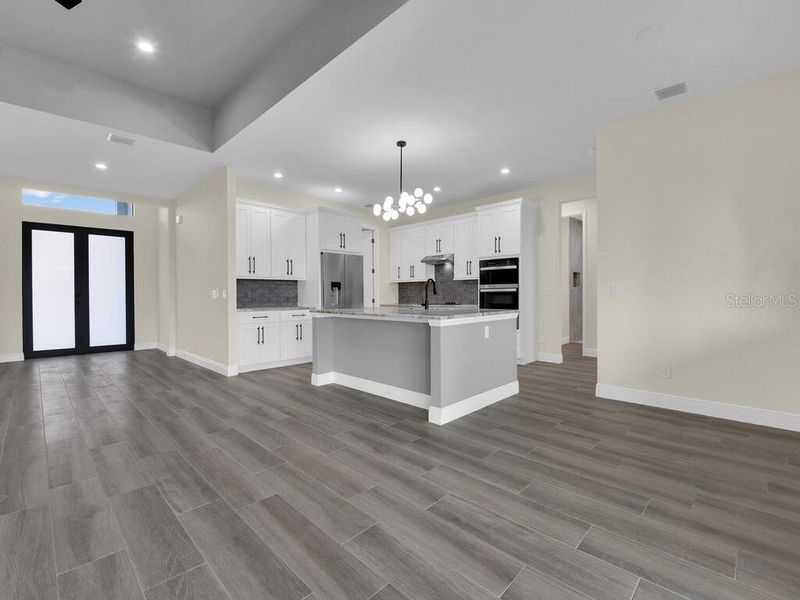 Furnished interior view inside a new home in , Cape Coral (Image 14).