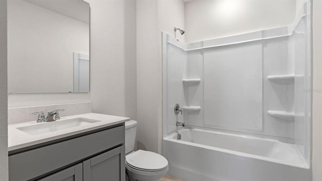 Furnished interior view inside a new home in Magnolia Pointe, Umatilla (Image 8). Furnished interior view inside a new home in Magnolia Pointe, Umatilla (Image 8).