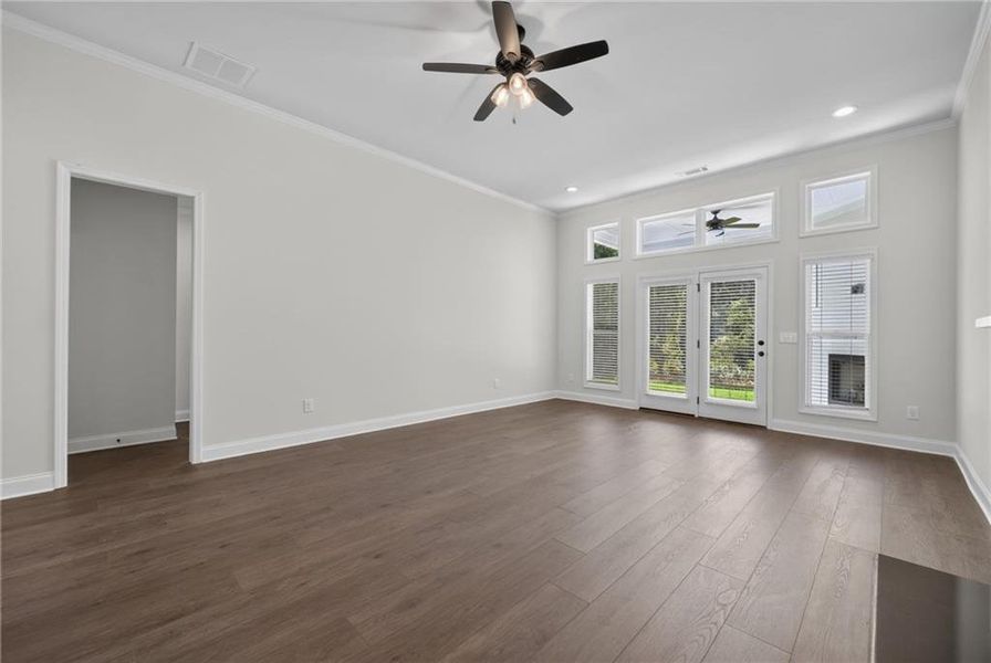 Spacious, unfurnished interior of a new home in , Loganville (Image 37). Spacious, unfurnished interior of a new home in , Loganville (Image 37).