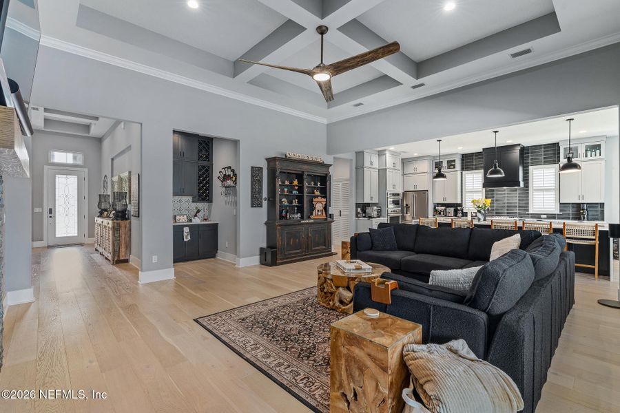 Furnished interior view inside a new home in Marshes of Madeira, St. Augustine (Image 38). Furnished interior view inside a new home in Marshes of Madeira, St. Augustine (Image 38).