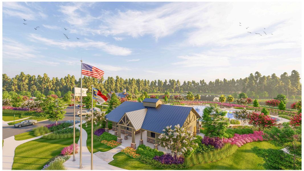 Community amenities in Indigo Preserve Townhomes, Leland (Image 33).