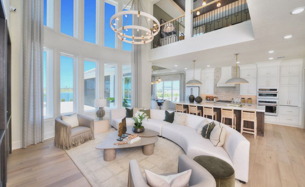 Furnished interior view inside a new home in Wellen Park, Venice (Image 13). Furnished interior view inside a new home in Wellen Park, Venice (Image 13).