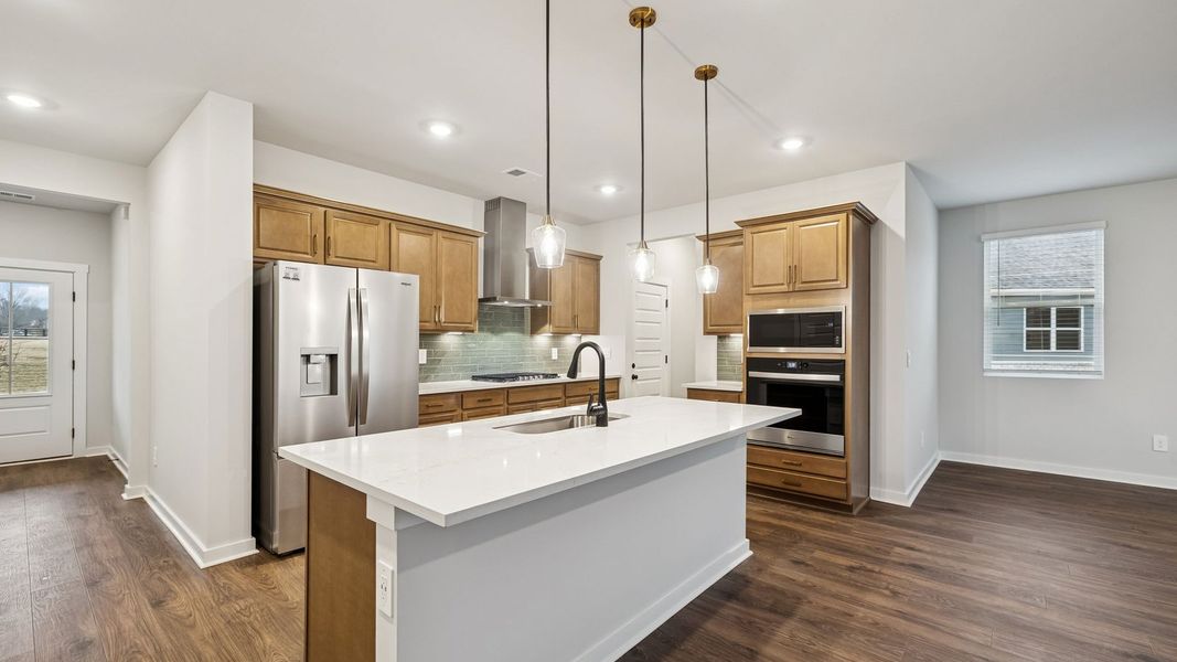 Furnished interior view inside a new home in Reserve at Hickory Ridge, Columbia (Image 5).