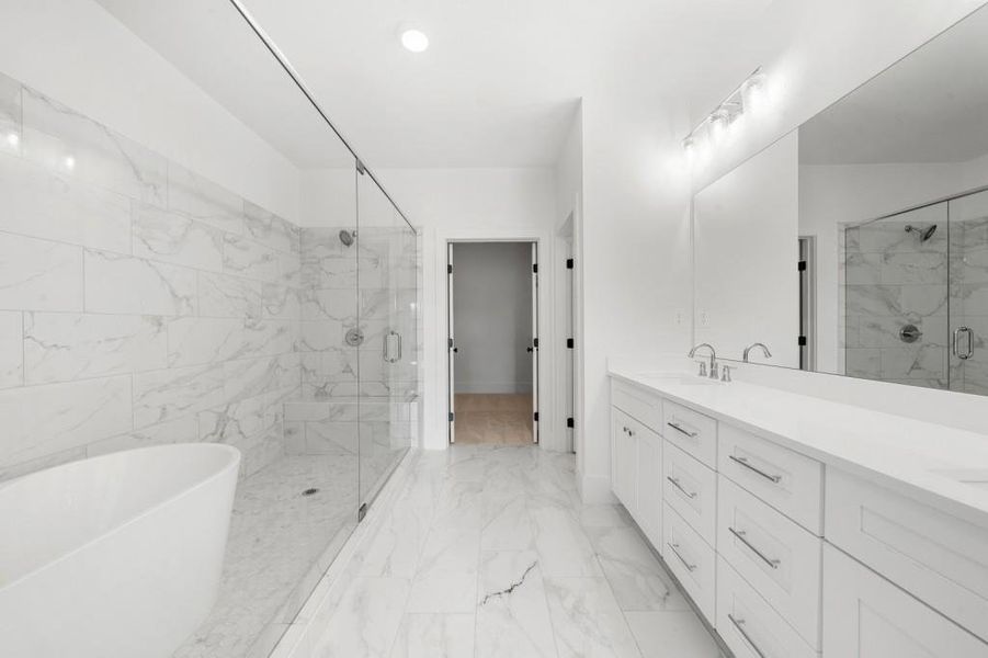 Furnished interior view inside a new home in , Canton (Image 17).