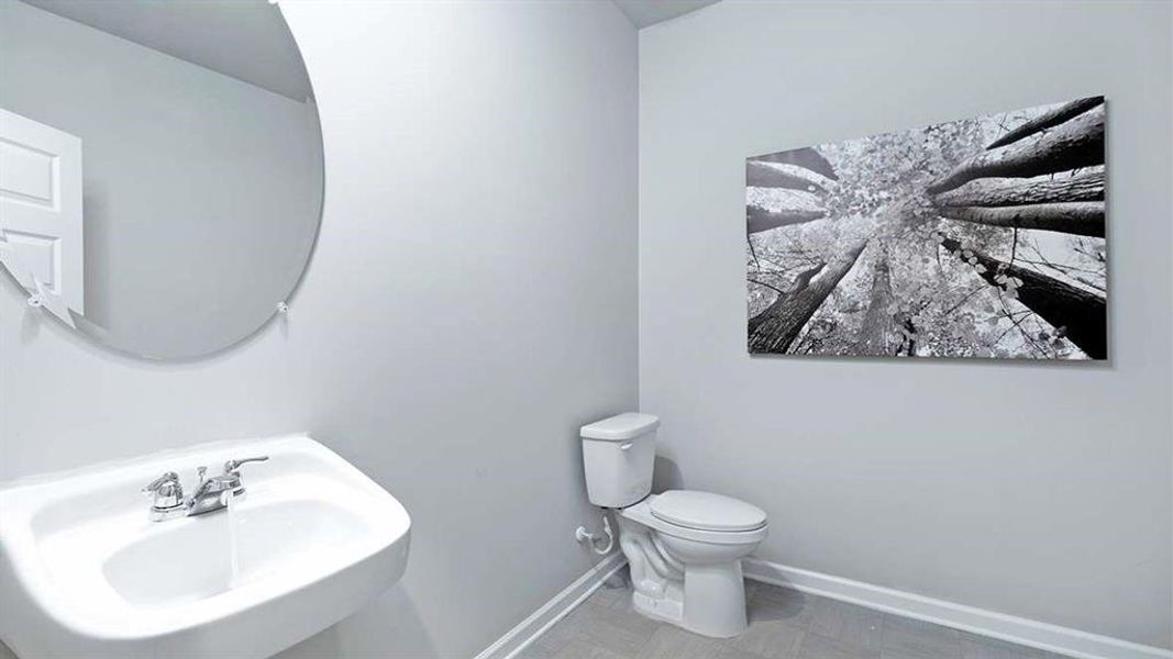 Furnished interior view inside a new home in The Reserve at Calcutta, Stockbridge (Image 12).