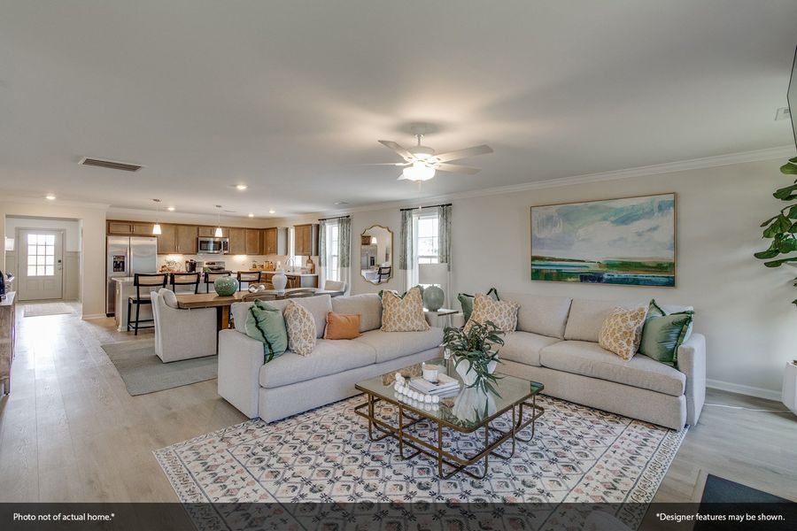 Furnished interior view inside a new home in Nazareth Heights, Lexington (Image 8).