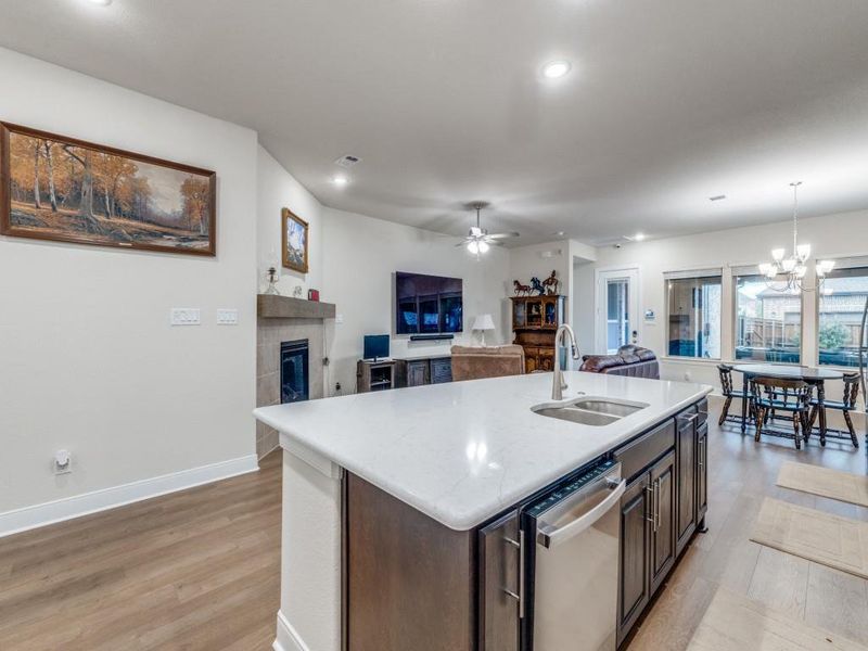 Perfect design for entertaining.