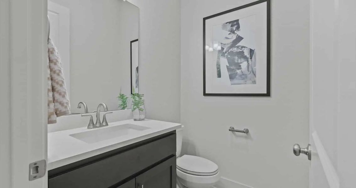 Representative furnished interior of a home built from the Waterloo by Chesmar Homes in Village at Three Oaks, Seguin (Image 19). Representative furnished interior of a home built from the Waterloo by Chesmar Homes in Village at Three Oaks, Seguin (Image 19).