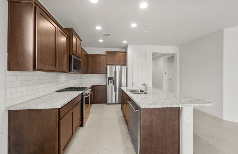 Furnished interior view inside a new home in Sun City Festival, Buckeye (Image 11).