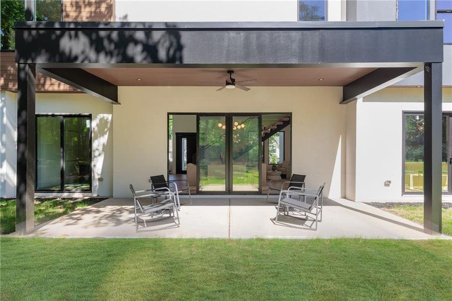 Exterior details and patio area of a home in , Smyrna (Image 28). Exterior details and patio area of a home in , Smyrna (Image 28).