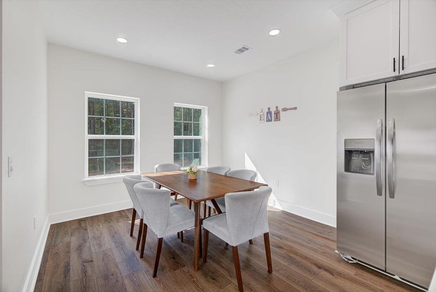 Furnished interior view inside a new home in , Cleveland (Image 17). Furnished interior view inside a new home in , Cleveland (Image 17).