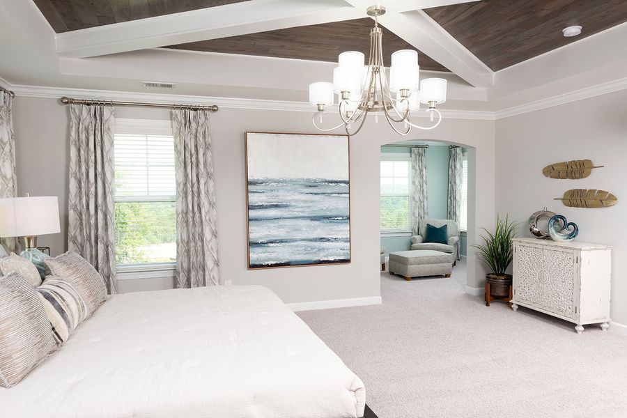 Furnished interior view inside a new home in Bluefield, Lexington (Image 10).