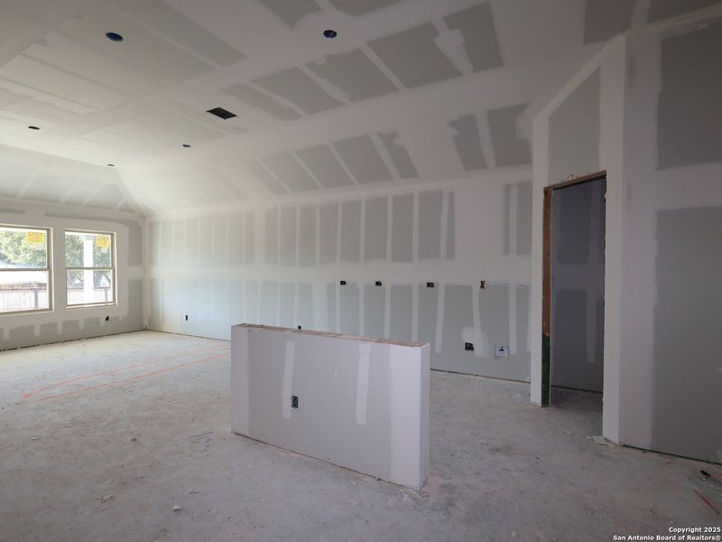 In-progress construction of a new home in Meadows at Clear Springs, New Braunfels, TX (Image 31).
