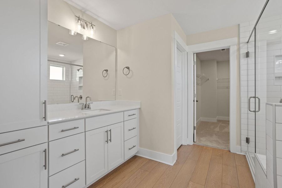 Furnished interior view inside a new home in Founders Club, Moore (Image 12). Furnished interior view inside a new home in Founders Club, Moore (Image 12).